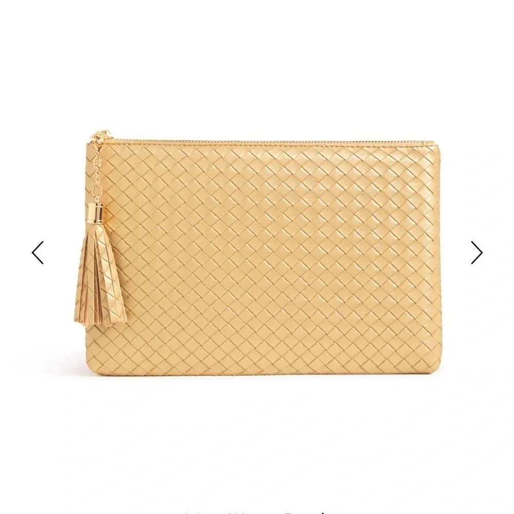 Virginia Wolf Mimi Curateur Clutch Gold